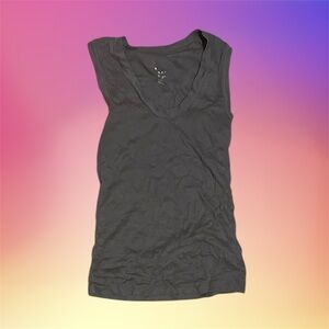 Women's Black Sleeveless Top